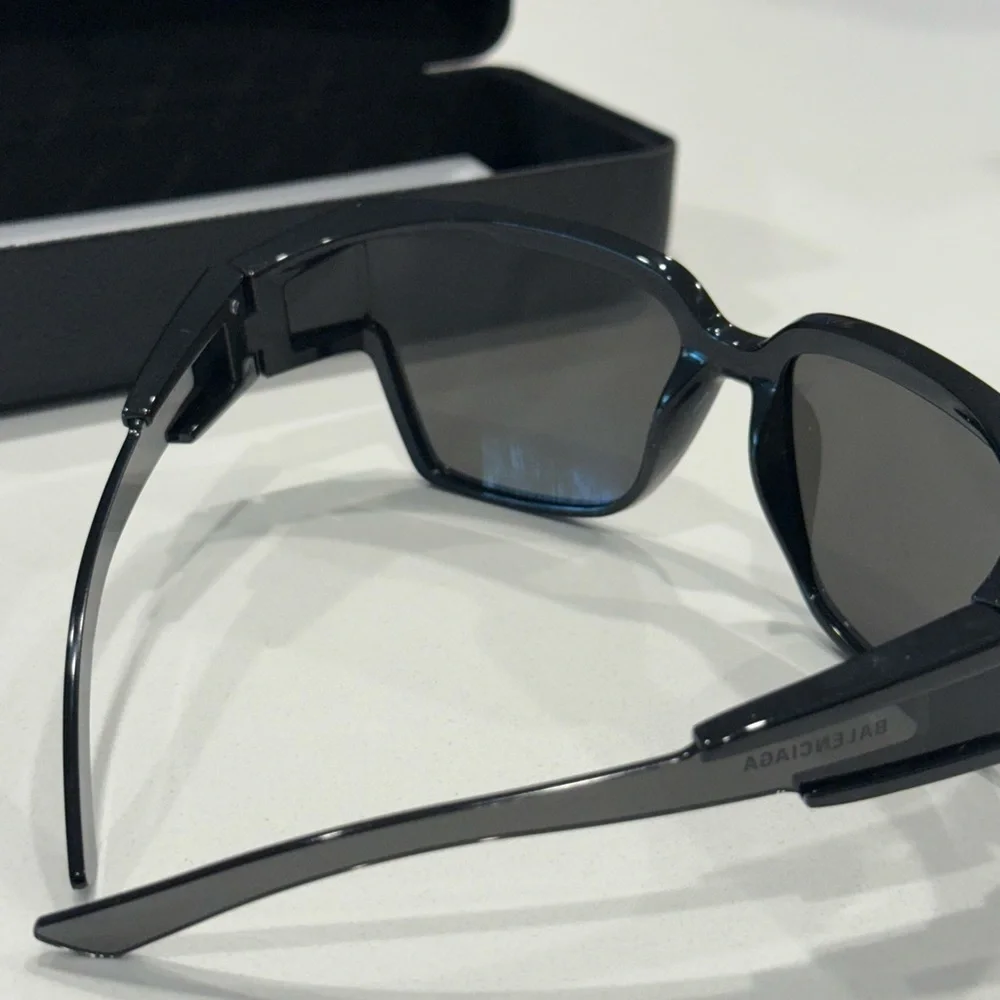 Balenciaga Dark Gray Sunglasses - Picture 2 of 10